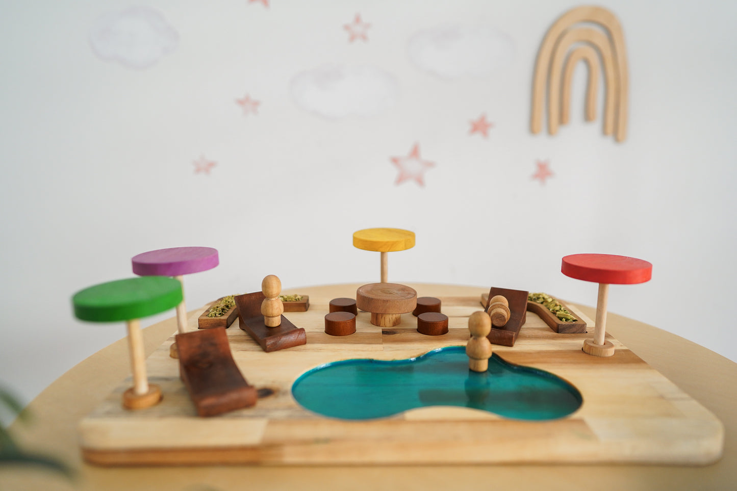 Wooden Gnomes Resort Play Set