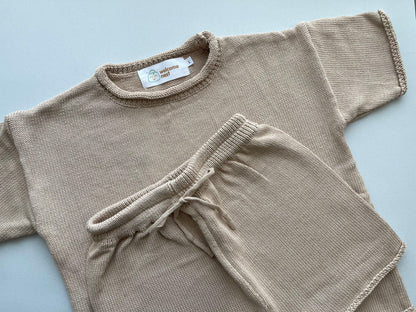Unisex Toddler Knit Set