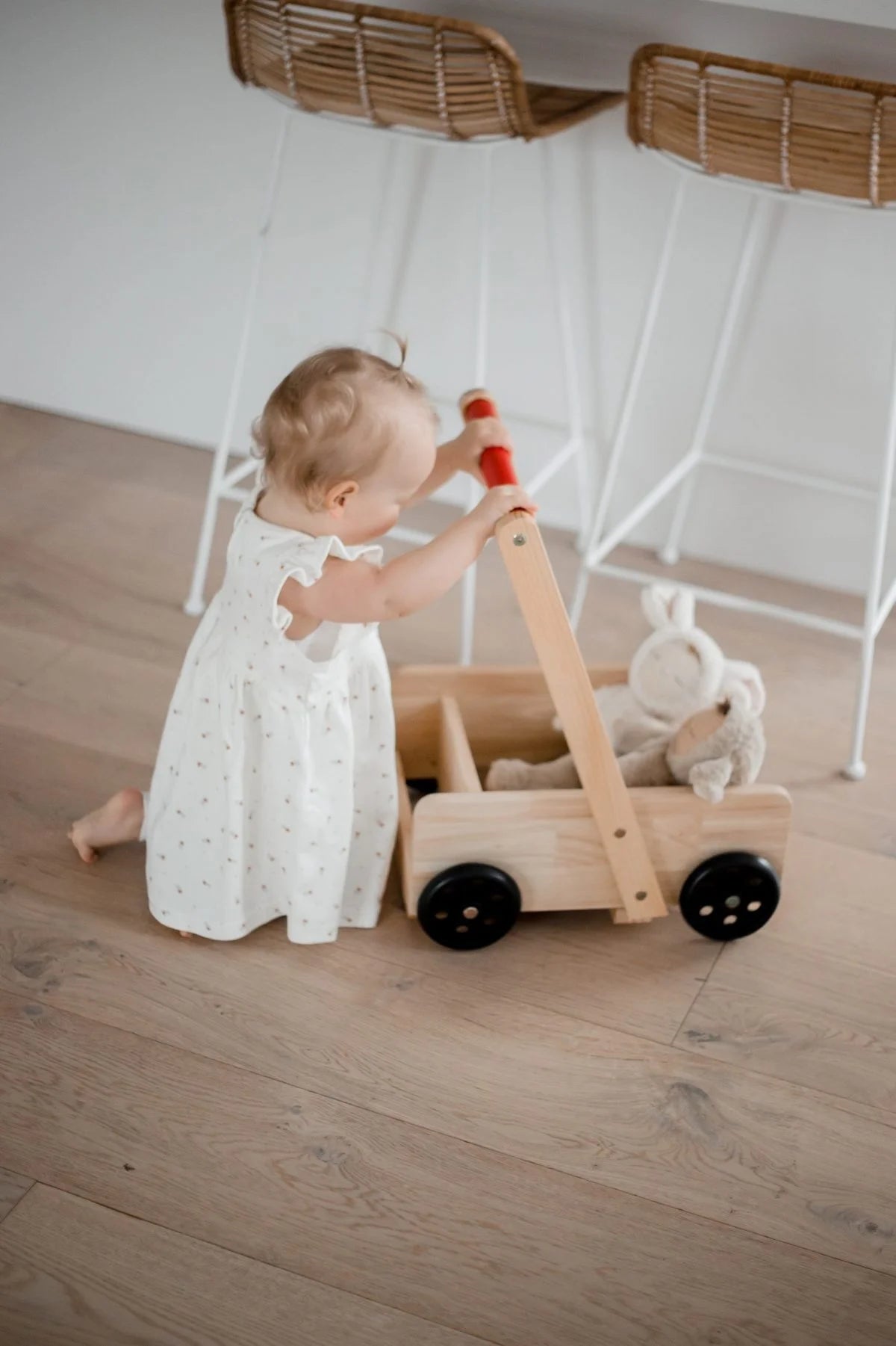 Classic Wooden Baby Walker