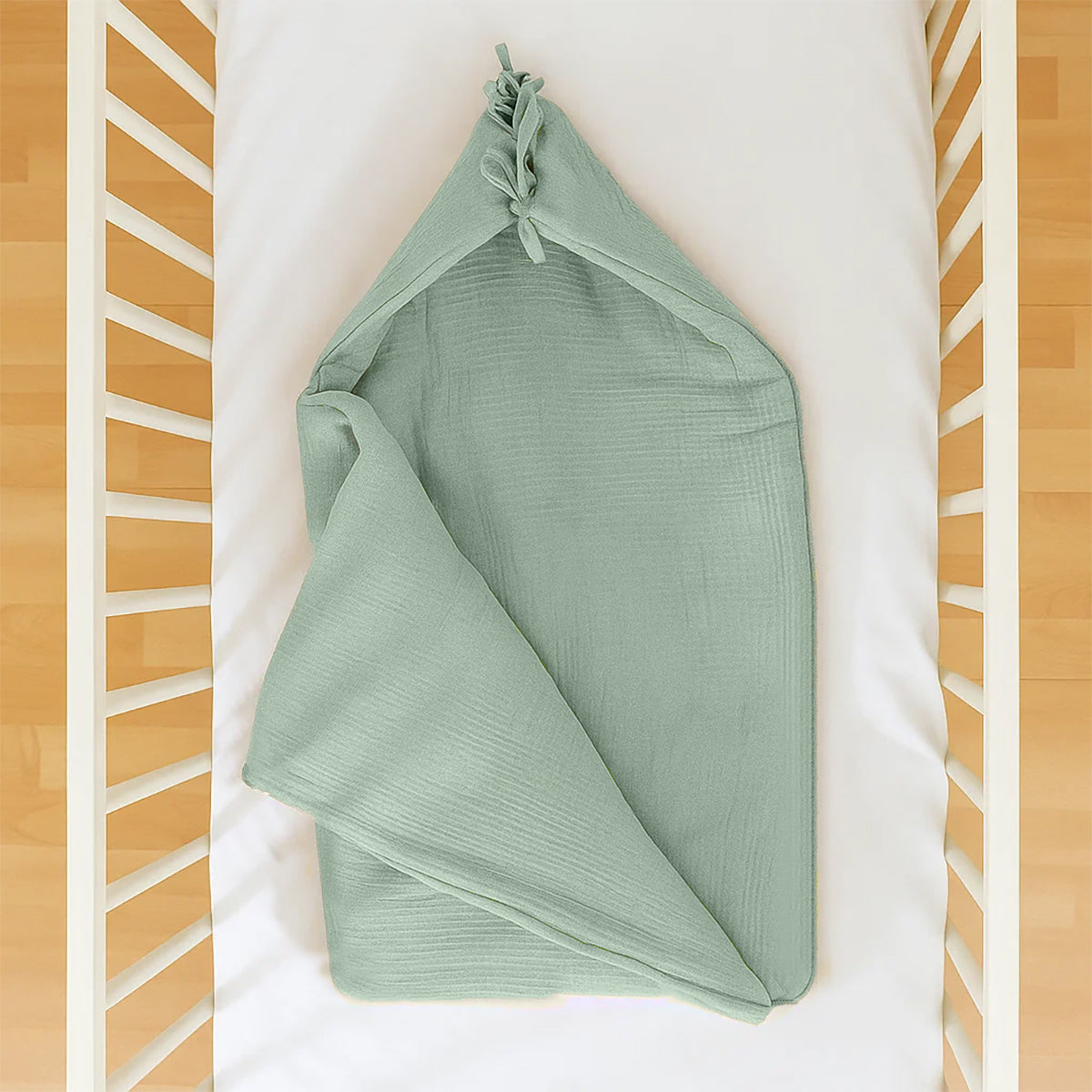Organic Cotton Bunting Bag — Green