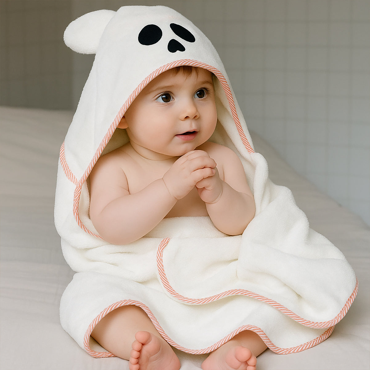Organic Cotton Baby Bath Cape