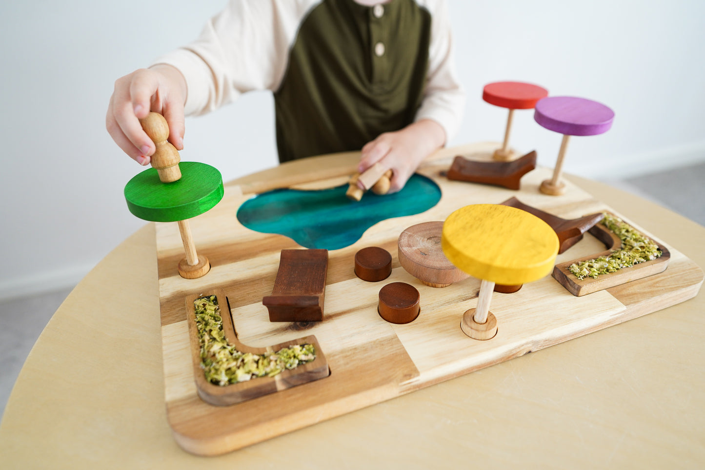 Wooden Gnomes Resort Play Set