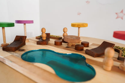 Wooden Gnomes Resort Play Set