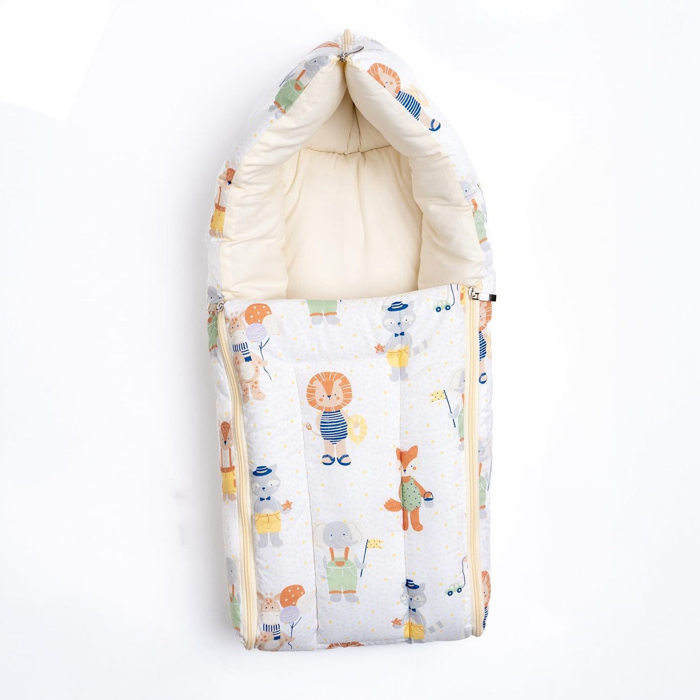 3-in-1 Baby Sleeping Bag and Carry Nest — Cotton